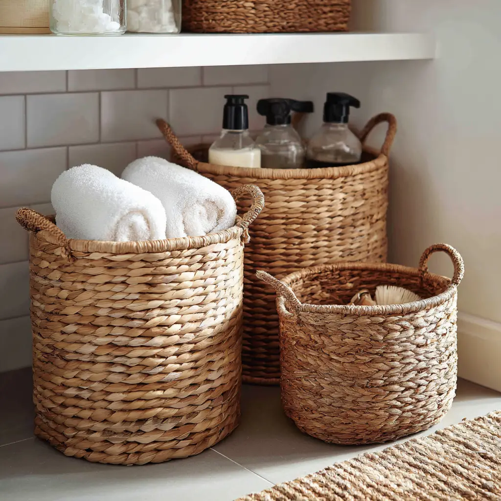 Use Baskets for Storage