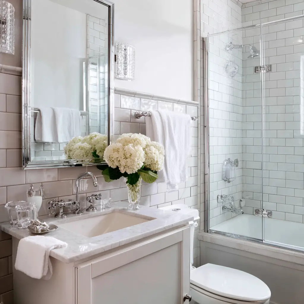 Use Clear or Lucite Accessories