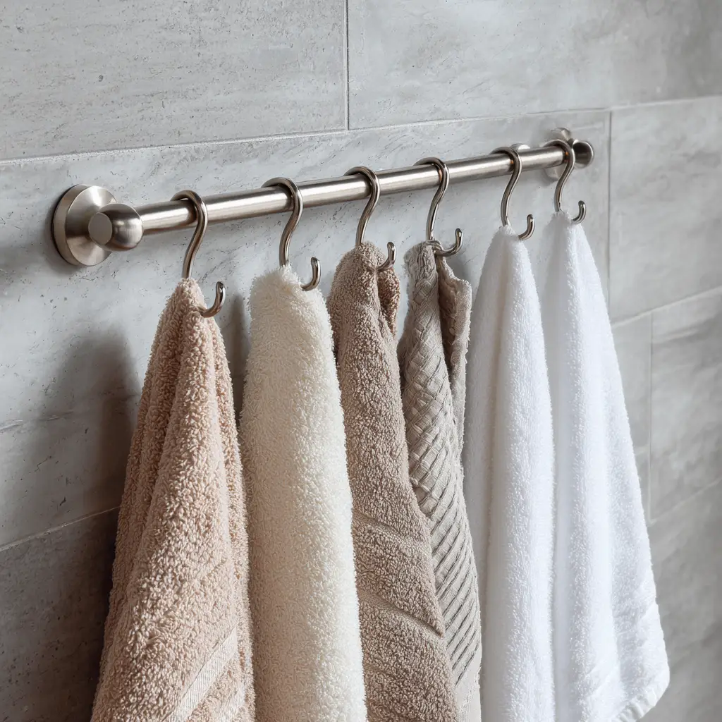Use Hooks Instead of Towel Bars