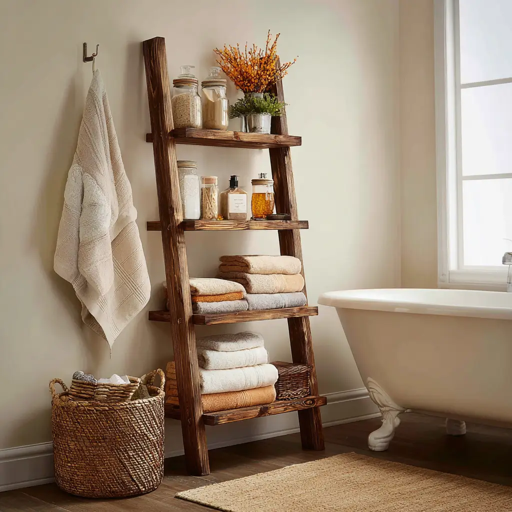 Use Ladder Shelving