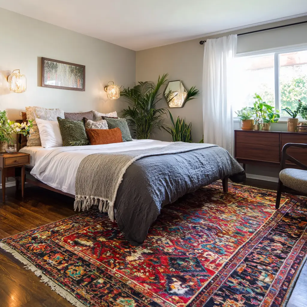 Use Rugs to Define Space