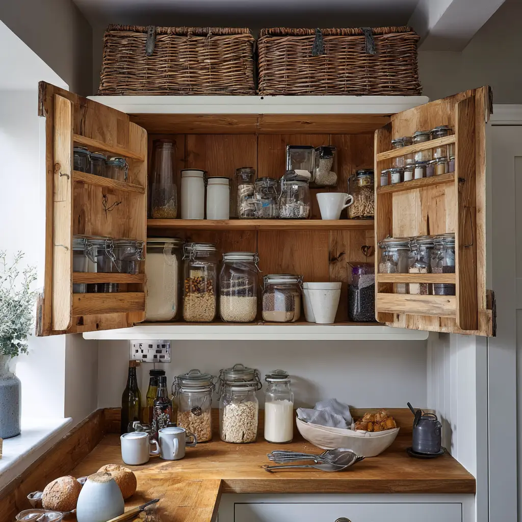 Use the Inside of Cabinet Doors