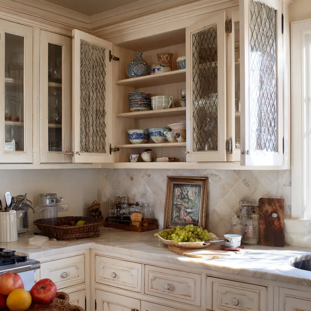 . Use the Inside of Cabinet Doors