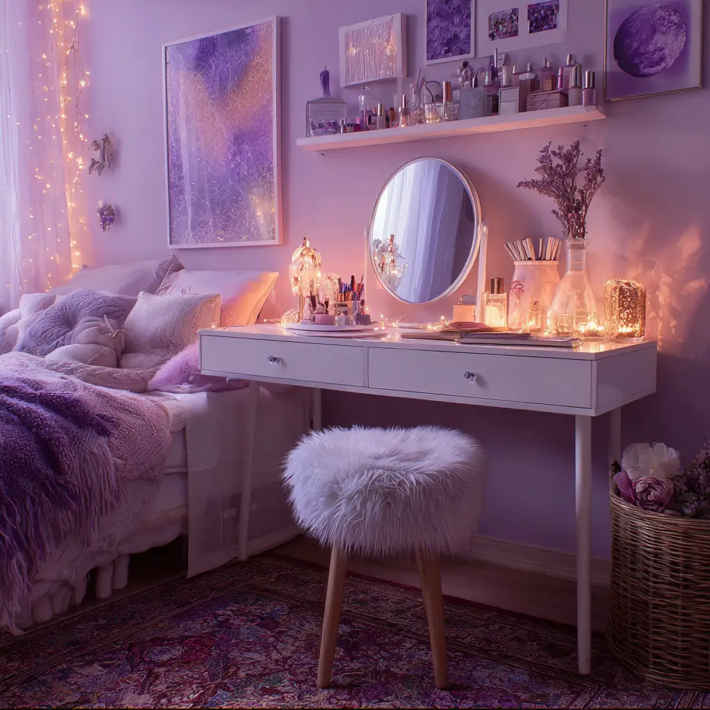 Vanity Ideas Bedroom Aesthetic