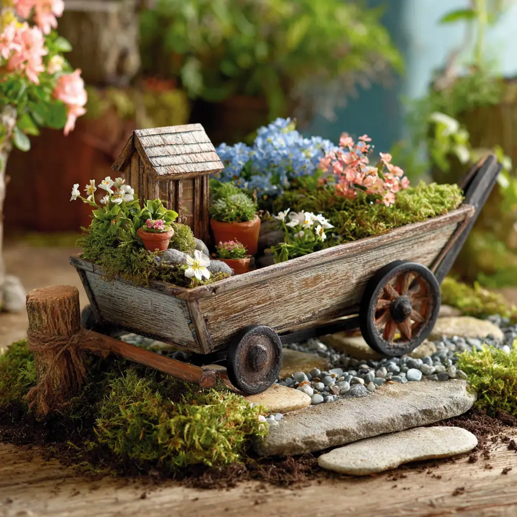 Wheelbarrow Garden